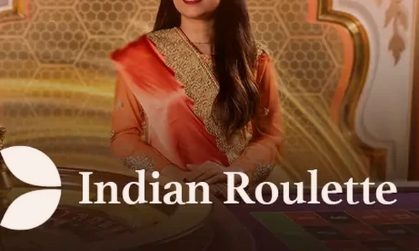 Indian Roulette game card, Evolution live table, in the Tiger365 casino row